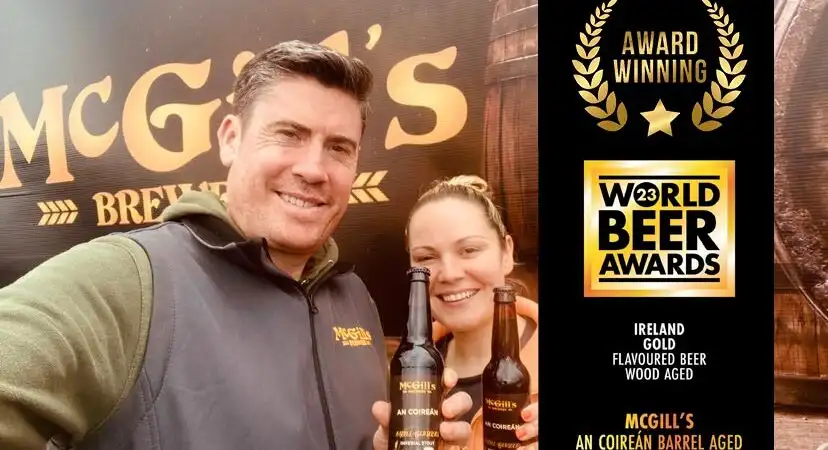 An Coireán: Award winning Barrel Aged Beer