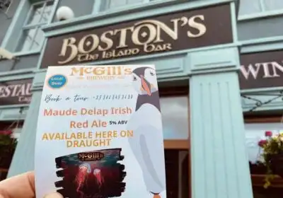 Our ‘Maude Delap’ Irish Red Aleis now available in Boston’s Bar