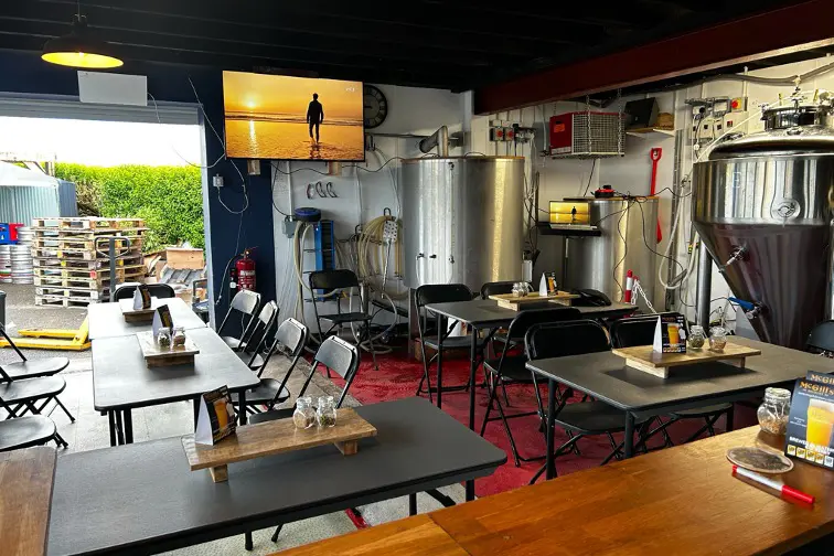 McGill's Brewery Visitor Seating Area